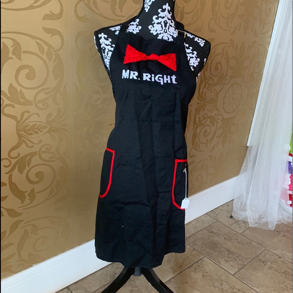 “Mr. Right” apron